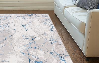 Koberec CELICO Blue Gray 80 x 150 cm